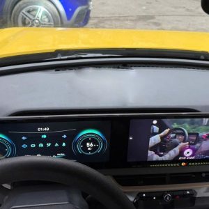 Màn hình android VF3 liền khối kiểu Mercedes