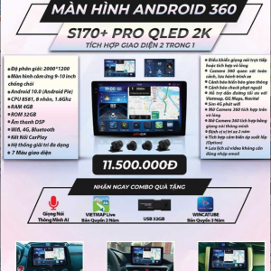 Winca S170+ PRO QLED 2K cho xe hơi